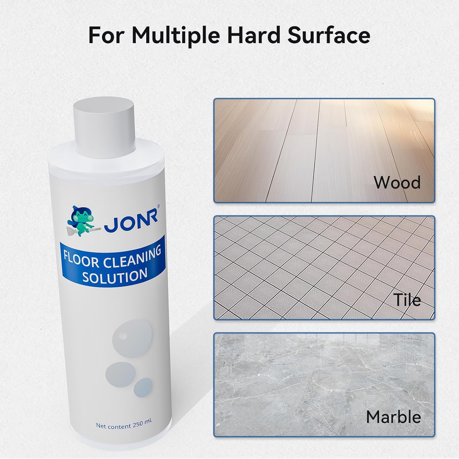 Floor Cleaning Solution, Deep Cleaning for Hard Floors Compatible with Wet Dry Vacuum