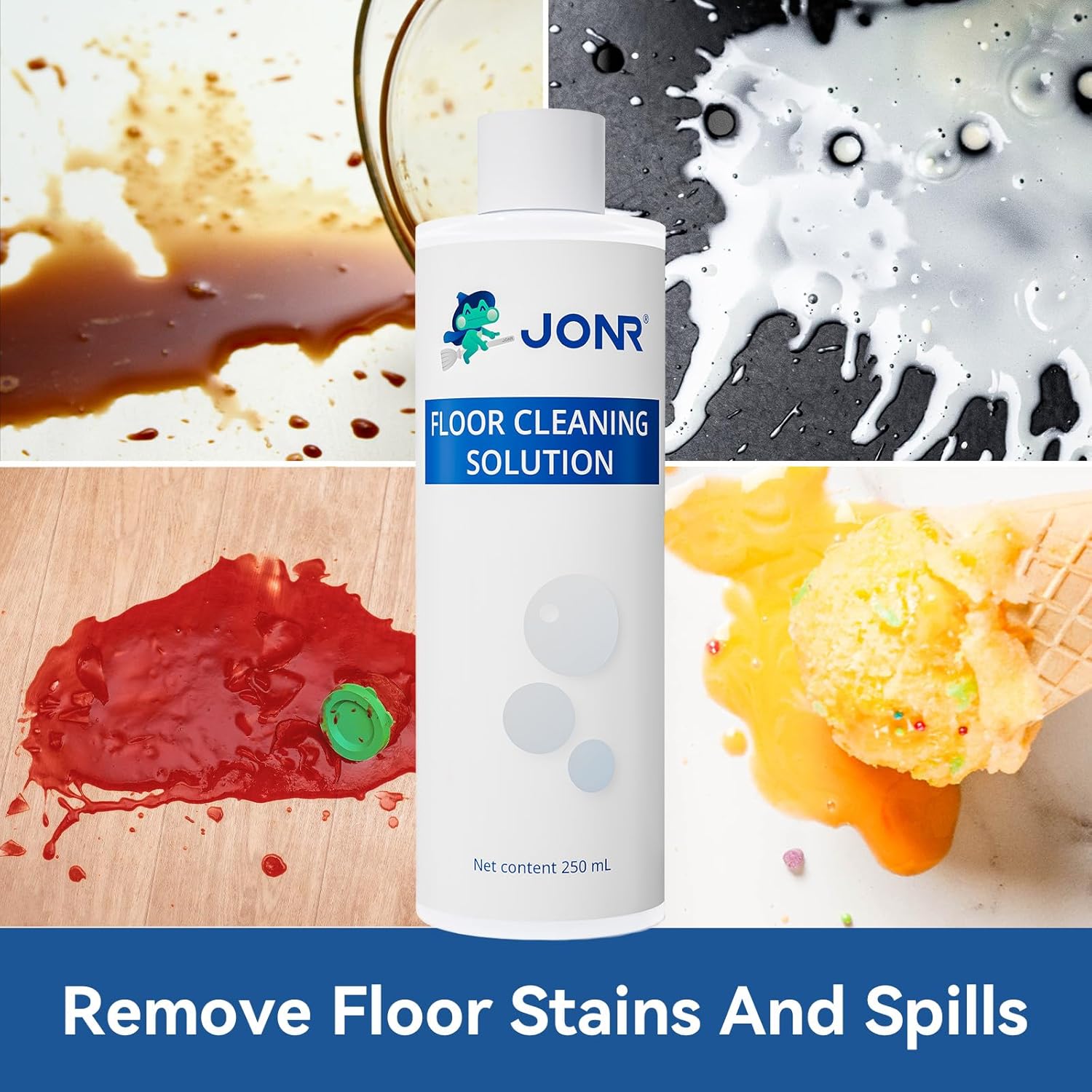 Floor Cleaning Solution, Deep Cleaning for Hard Floors Compatible with Wet Dry Vacuum