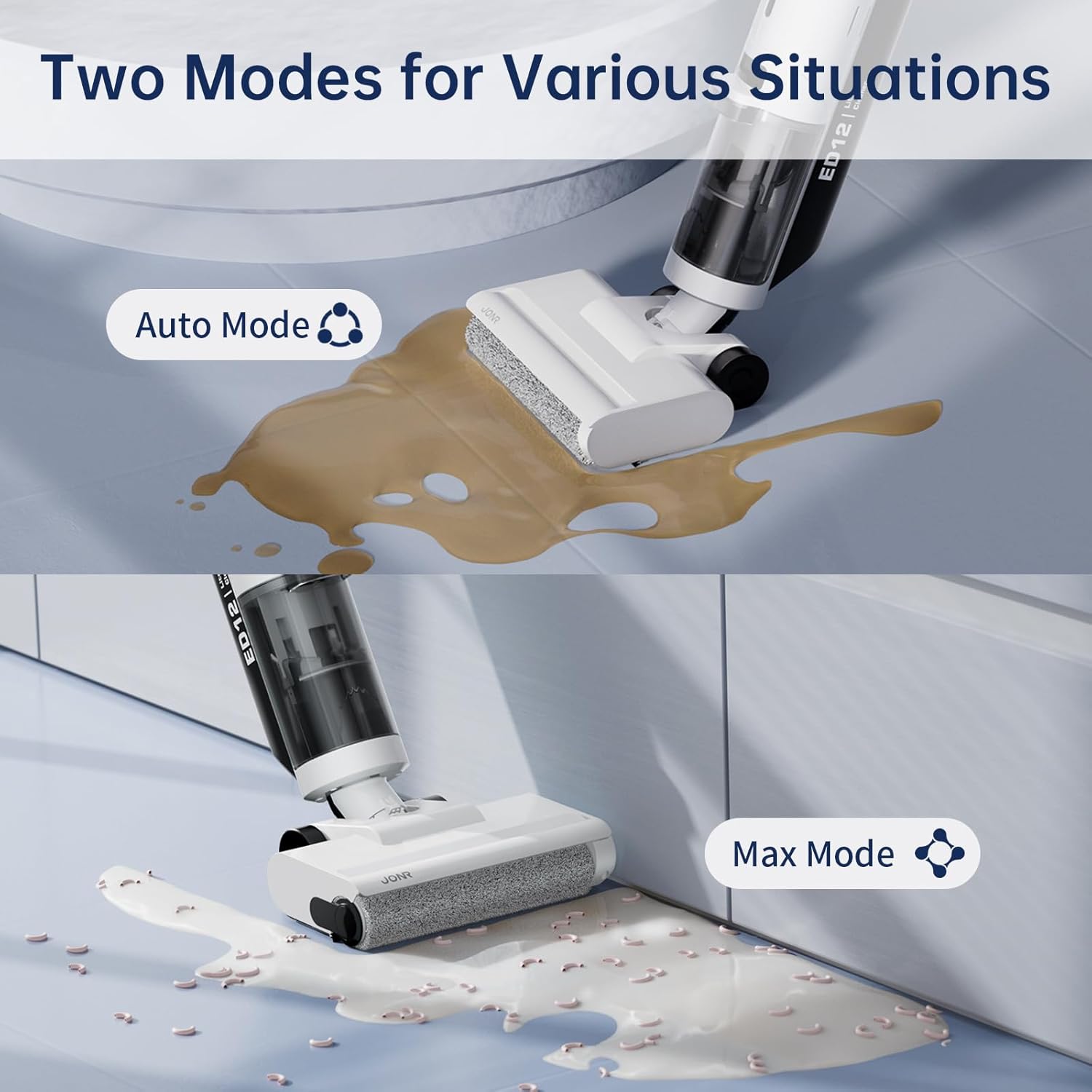 Lightweight Cordless Wet Dry Vacuum 7.7 lbs | JONR ED12 Lite