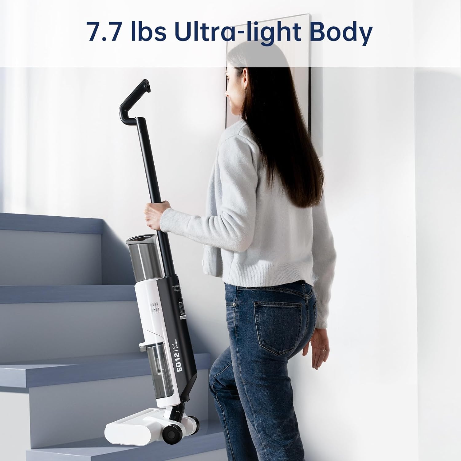 Lightweight Cordless Wet Dry Vacuum 7.7 lbs | JONR ED12 Lite